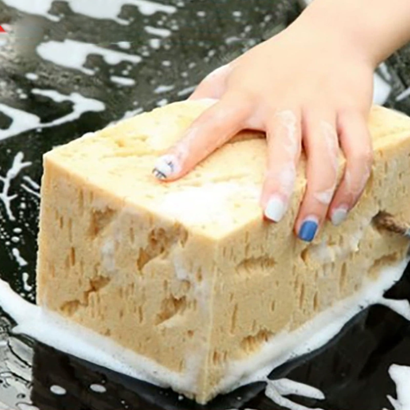 Micro Sponge Microfiber Cleaning Sponge Tearable Design | Compact Dish Washing ...