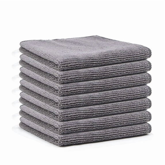 Microfiber Cleaning Towels Double Sided Ultra Soft for Kitchen, Car, and Home – Reusable Dusting and Scrubbing Cloths for Streak-Free Surfaces