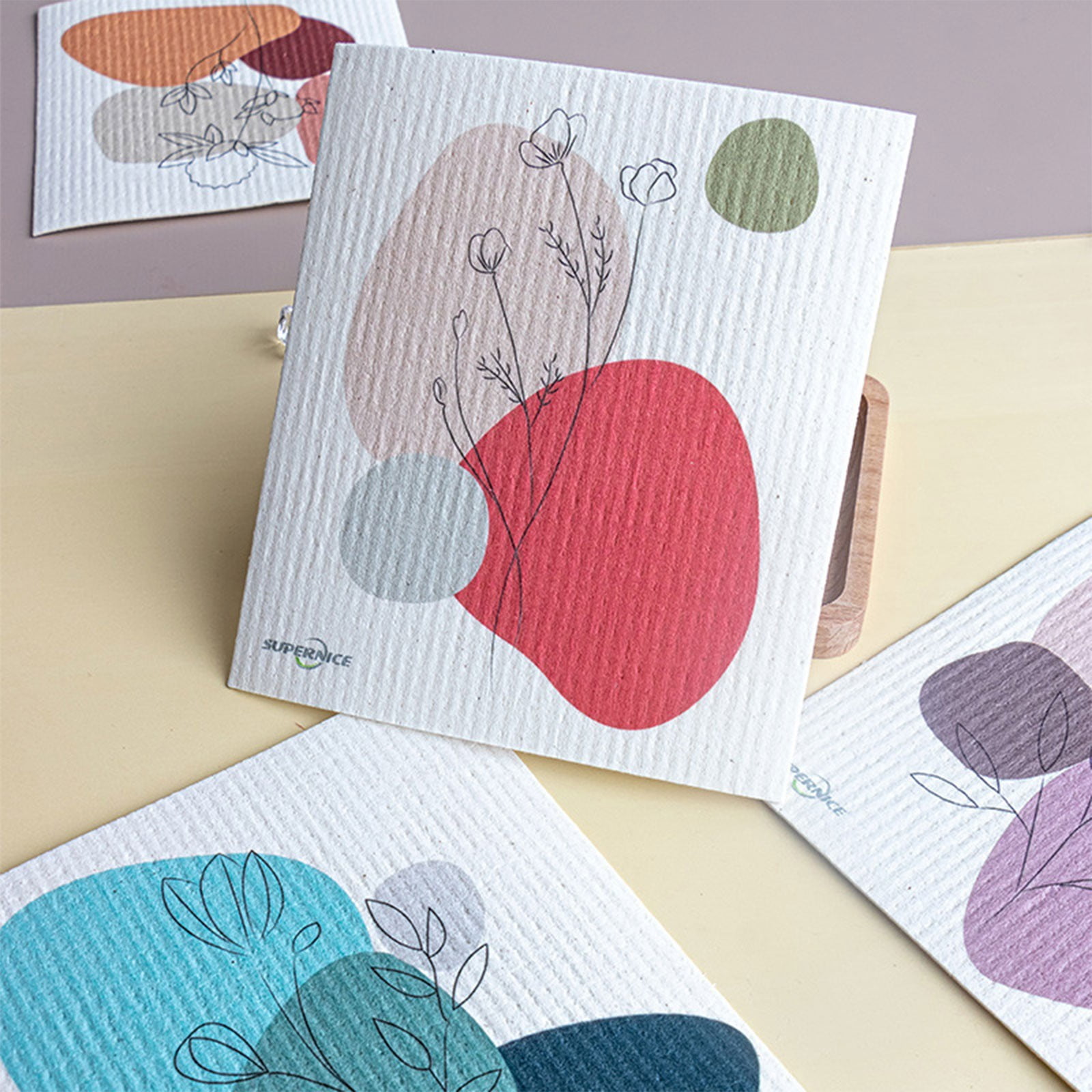 Microfiber Cloth For Cleaning Mop With Highly Absorbent Material Home