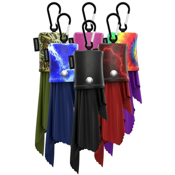 Microfiber Cloth & Glasses Wipes (6 Pack) Eyeglass Cleaning Cloth - Camera Lenses & Gadget Delicate Screens - All Six