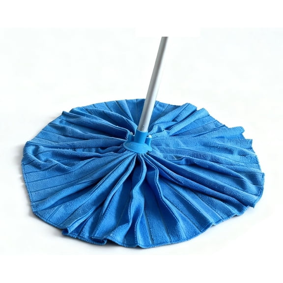 Microfiber Cloth Mop , Screw  Mop Refill Compatible with Standard  Threading Pole (Acme 3/4 inch) (3)