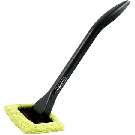 Microfiber Cloth Pad Window Cleaner with Long Handle, Adjustable Auto Detailing Tool by Stalwart