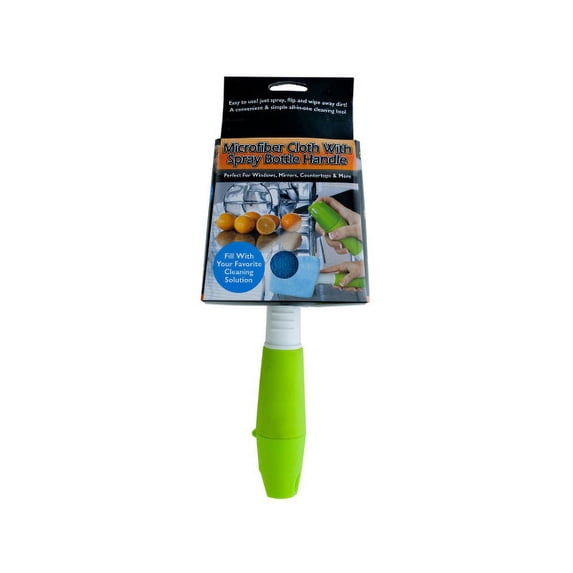 Microfiber Cloth With Spray Bottle Handle (Pack Of 4)