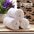 thumbnail image 1 of Microfiber Cloths, 25cm, White Microfiber Towels, Lint-Free Texture, Janitorial Work, 10 Pc, 1 of 6