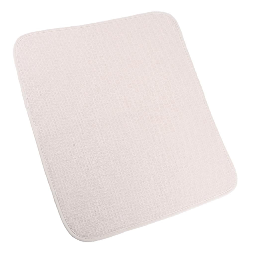 Microfiber Dish Drying Mat for Kitchen Countertop Absorbent Dish Drying