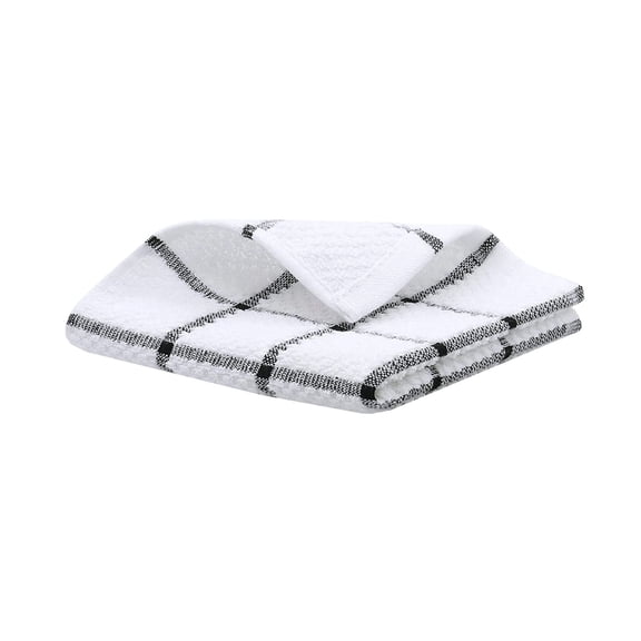 Microfiber Dish Towels, Microfiber Cleaning Cloth - Soft, Super Absorbent and Lint Free Kitchen Towels - 1 Pack - 11.8 x 11.8 Inch