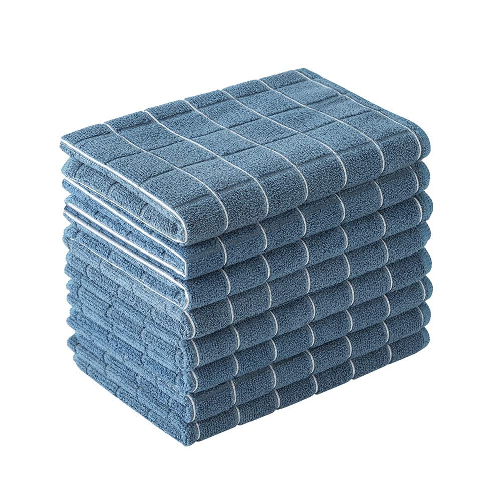 Microfiber Dish Towels, Soft Super Absorbent Lint Free Kitchen Towels ...