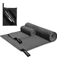 thumbnail image 1 of Microfiber Drying Towel for Gym, Beach, and Travel - Super Absorbent Fast-Drying Sport Towel with Snap Loop, 40 x 80 cm, 1 of 1