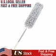 thumbnail image 1 of Microfiber Duster Cleaning Brush Dust Cleaner Bendable Handle Soft Extendable, 1 of 6