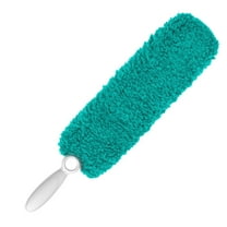 Microfiber Duster, EHOMGUI Handheld Duster for Cleaning, Washable and Reusable Dust Head -Green