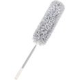 thumbnail image 1 of Microfiber Duster with Extension Pole 30 to 100'', Reusable,Extendable Duster with Stainless Steel Pole for Cleaning Ceiling Fan, High Ceiling, Furniture & Cars, 1 of 6