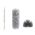 thumbnail image 1 of Microfiber Duster with Extension Pole(Stainless Steel), Extra Long 100 inches with Bendable Head, Extendable Duster for Cleaning High Ceiling Fan, Interior Roof, Cobweb, Gap Dust- Wet or Dry Use, 1 of 8