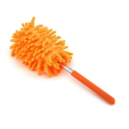 Microfiber Extendable Hand Dusters Washable Dusting Brush with Telescoping Pole for Cleaning Car, Computer, Air Conditioning, TV and Else