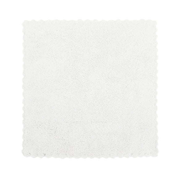Microfiber Face Cloth Hand Towel for Bathroom, Lightweight Washcloth Face Towel Small Bath Towel, Soft Absorbent Quick Dry Microfiber Hair Drying Towel for Home Outdoor Travel, 1Pc(White,9.8x9.8")