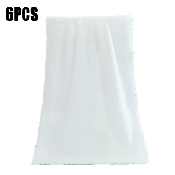 Microfiber Face Towels Multipack Gentle Exfoliating Cleansing Cloths for Makeup Removal and Routine 6PCS