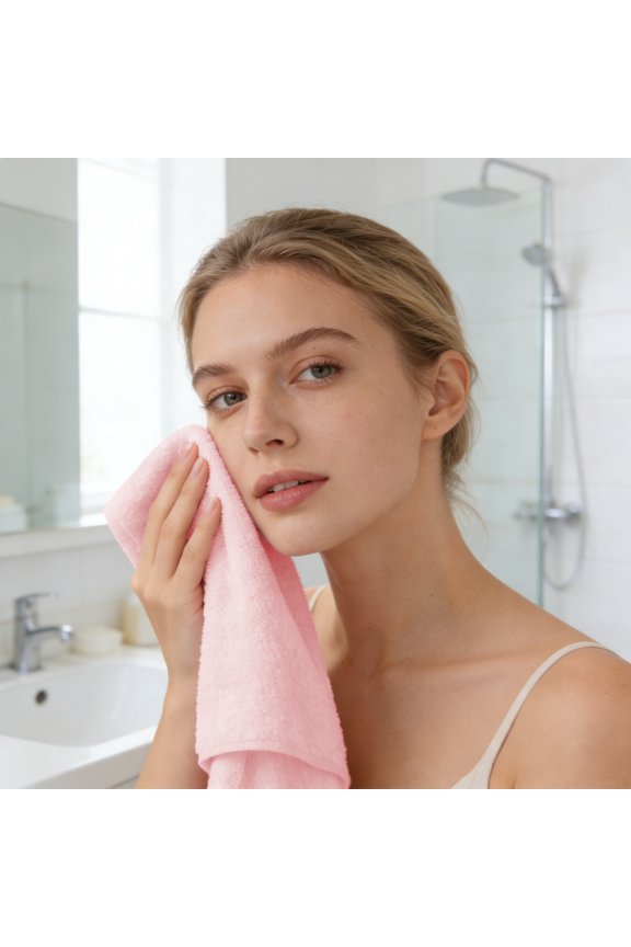 Microfiber Face Towels Washcloths 29.5" X 13.8" Soft Feel Fingertip Towels Quick Drying Coral Velvet Wash Cloths Ultra Soft, Quick-Drying & Multipurpose Face & Hand Towels For Bathroom, Spa,
