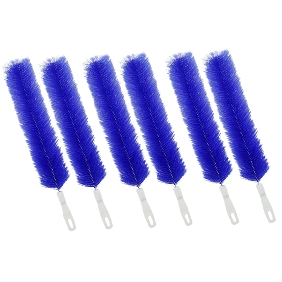 Microfiber Fan Cleaning Brush Bendable - Washable Flexible Duster, Crevice Cleaner for Curtains, Ceiling Fan, Blind & Window (6PCS)