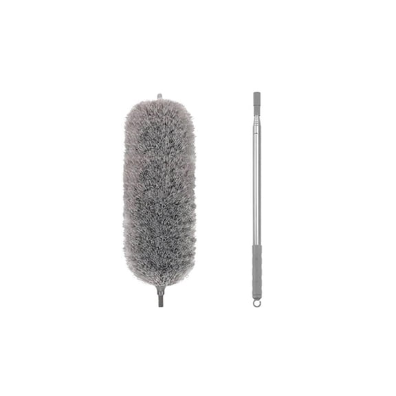 Microfiber Feathers Duster Extendable Duster with Extra Long Pole Bendable Head Long Handle Dusters for CleCeilinganing