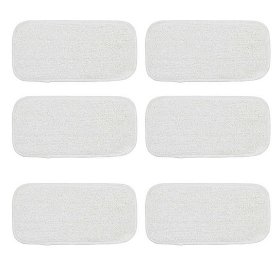 Microfiber Flat Mop Replacement Cloth - Sticky Adhesive Floor Cleaning Pad - Machine Washable for Hardwood/Tile