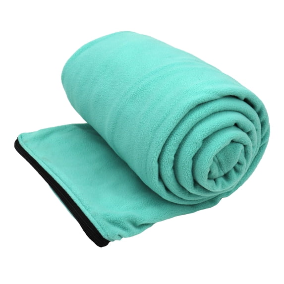 Microfiber Fleece Sleeping Bag Liner, Sea Green