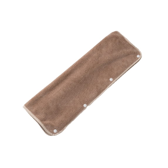 Microfiber Floor Squeegee Replacement Cloth - Absorbent and Lint-Free Mop Pad for Hard Floor Cleaning - Fits Mop Frames - Reusable, Easy to Clean, 1 Piece,Brown