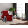 thumbnail image 1 of Microfiber Furniture Recliner Protector With 5-inch Tuck & Strap - Burgundy, 1 of 2