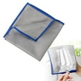 thumbnail image 1 of Microfiber Glass Cleaning Cloth, Streak Free Cleaning Dish Rags Lint Free Polishing Towels for Windows Stainless Steel, By VINOIC, 1 of 9