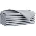 thumbnail image 1 of Microfiber Glass Cleaning Cloths 6 PK, Lint Free Streak Free, Reusable Microfiber Magic Cleaning Cloth for Cleaning Windows, Glasses, Mirrors, Screens, Stainless Steel, and More, Grey-14”×16”, 1 of 4