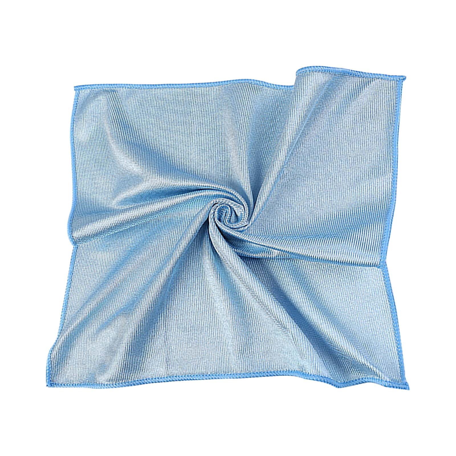 Microfiber Glass Cleaning Cloths, Streak-Free and Lint-Free, Ultra Absorbent for Car Windows, Household