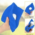 thumbnail image 1 of Microfiber Golf Towel - Sports Cleaning Wipe for Golf Clubs & Balls, 14x14cm (5.51x5.51in), Black/Blue/Gray, Quick-Dry, Portable with Hanging Loop, 1 of 6