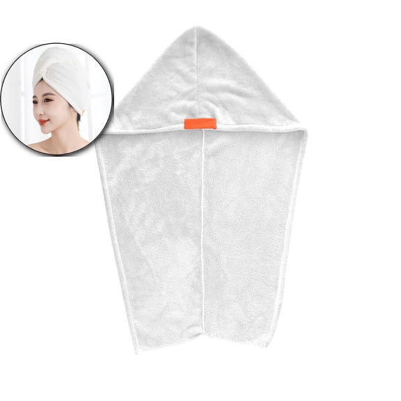 Microfiber Hair Towel Wrap Hair Turbans Head Towel Super Absorbent Lightweight Quick Dry Towel, 19.69"×29.53"