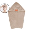 thumbnail image 1 of Microfiber Hair Towel Wrap Hair Turbans Head Towel Super Absorbent Lightweight Quick Dry Towel, 19.69"×29.53", 1 of 6