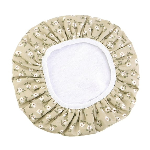 Microfiber Hair Towel Wrap Thermal Insulating Cap for Hair Dye Shower Bath