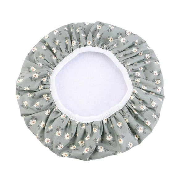 Microfiber Hair Towel Wrap Thermal Insulating Cap for Hair Dye Shower Bath