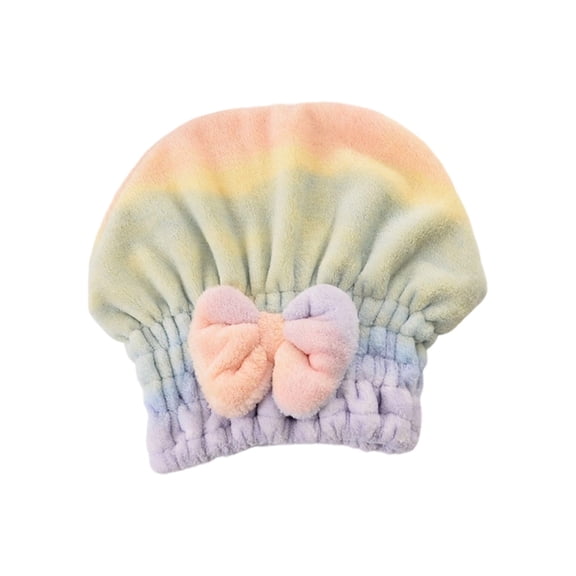 Microfiber Hair Wrap, Microfiber Hair Towel Wrap, Hair Drying Cap, Hair Plopping Cap Towel, Curly Hair Drying Towel Wrap for Women, 2 Pcs, 9.84x7.87"