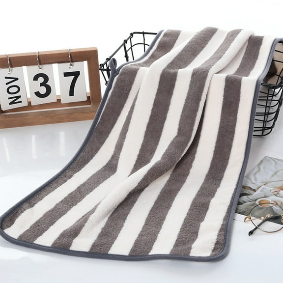 Microfiber Hand Towels for Bathroom Soft and Absorbent Face Towels Grey Bathroom Hand Towels for SPA Hair Bath 13.38inchx29.9inch 1 Pack