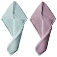 thumbnail image 1 of Microfiber Headband Cover | 2-Pack | Bathroom Essentials | Fast Drying Headband for Drying Hair, 1 of 5