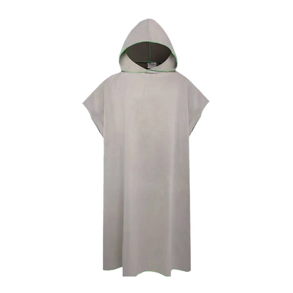 Microfiber Hooded Changing Robe for Beach and Pool - Quick Dry Swim Towel with Hood for Surfing and Swimming