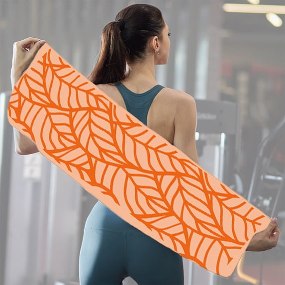 Microfiber Instant Cooling Quick Dry Sports Towel with UPF50 Sun Protection, Super Absorbent Breathable Soft Yoga Towel, Portable Reusable Chilly Towel for Fitness Running Gym Camping Travel Use