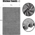 Microfiber Kitchen Towels, Extra Soft Absorbent LintFree Dish Towels