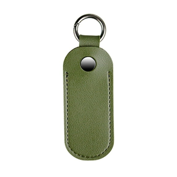 Microfiber Leather USB Flash Drive Holder Keychain Case Optional Color
