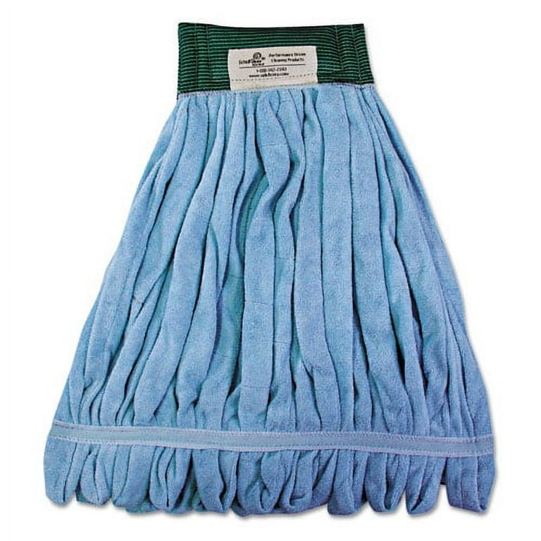 Microfiber Looped-End Wet Mop Head, Medium, Blue Microfiber Looped-End Wet Mop Head, Medium, Blue