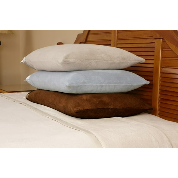 Microfiber Luxury Coral Fleece Bed Sheet Set 6 pieces(California King, Brown)