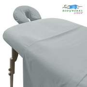 Microfiber Massage Table Sheet 3 Pieces Set Flat Fitted Facial Bed Covers Colors