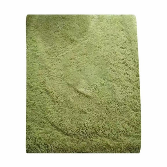 Microfiber Mat Machine Washable Rugs for Bedroom 8X10 Feet Fluffy Shaggy Bedside Floor Dorm Area Rug Soft Fuzzy Non Slip Indoor Room Carpet Modern Home Decor, 1* Carpet