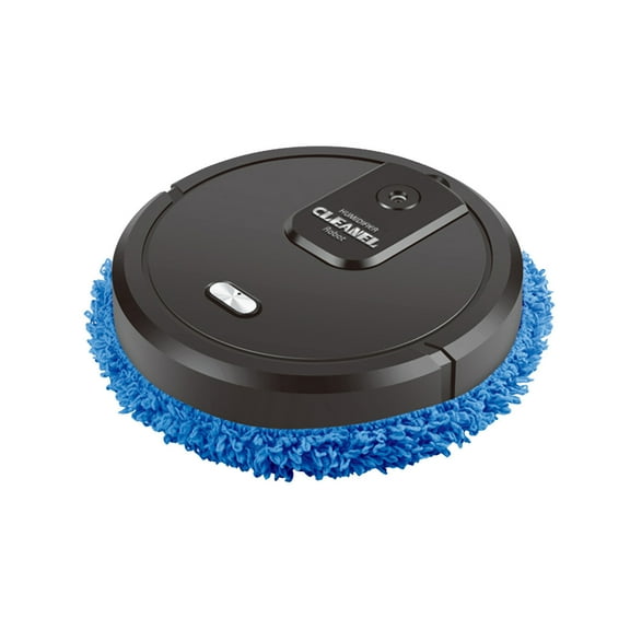 Microfiber Mop Lazy Home Smart, Household Mopping Robot, Low Noise Automatic Floor Mopping Robot Wet & Dry, Sweeping Robot Smart Vacuum Cleaner Home Smart Cleaning Tool Mops for Bathroom Kitchen