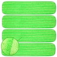 thumbnail image 1 of "Microfiber Mop Pads 4 Pack - Reusable Washable Cloth Mop Head Replacemen's Best Thick, 1 of 3