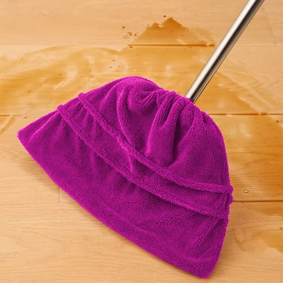 Microfiber Mop Refill, Lazy Broom Replacement Cloth, Super Absorbent Double-Sided Fiber Mop Cover for Cleaning Dirt and Hair, Thickened Reusable Washable Cleaning Accessory