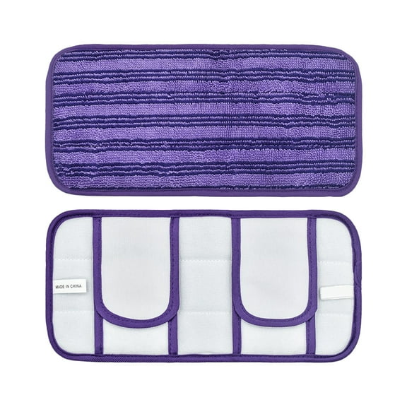 Microfiber Mop Replacement Pad | Washable, Reusable Mat Head | Ultra-Fine Material, Superior Dirt Removal, Fits Standard Mop Sizes, Easy Machine Wash | Allergy-Friendly Floor Cleaning, 1 Pack