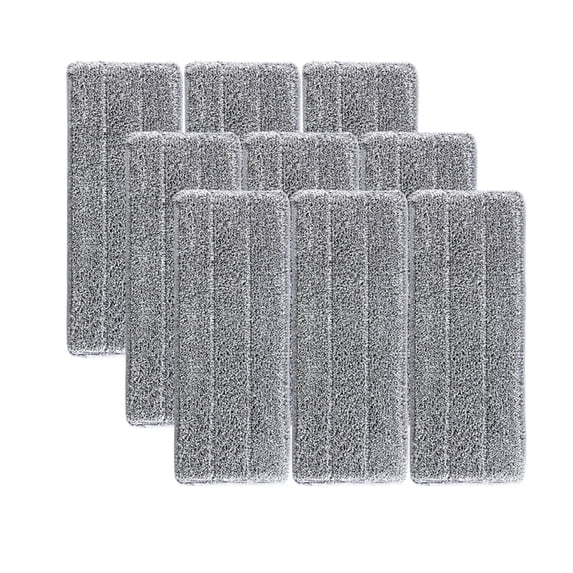 Microfiber Mop Replacement Pads Compatible with Squeeze Mop Bucket Set, Mop Replacement Pads, 14" x 5" Washable Mop Pads/Head/Refill for Floor Cleaning